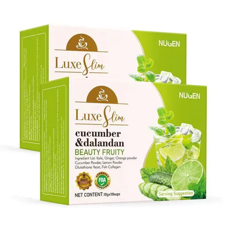 NUGEN Cucumber and Dalandan Beauty Juice with Kale, Ginger and Lemon