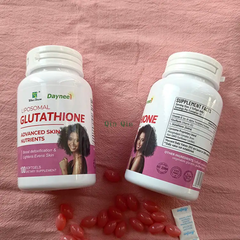 Liposomal Glutathione Capsule with Sunflower Lecithin, Vitamin E, and Riboflavin (100 softgels, 500mg L-Glutathione)