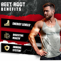SuperBlend Beetroot Tea (20 teabags) | Herbal Tea for Heart Health, Blood Sugar, and Athletic Performance