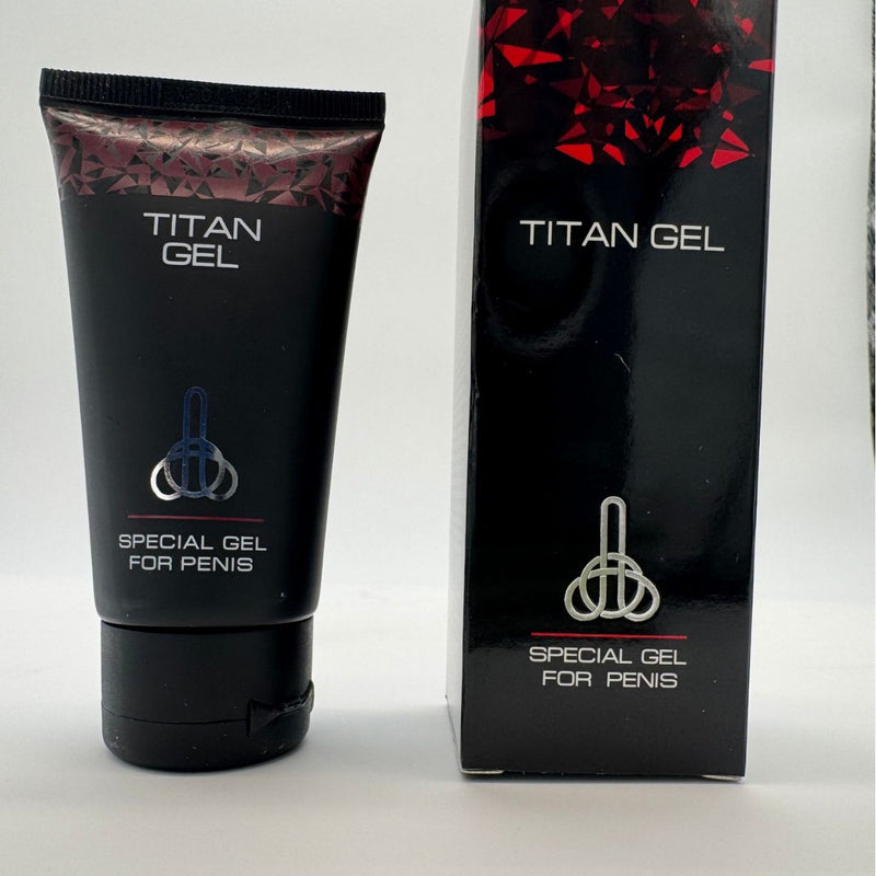 TITAN GEL - Special Gel for Penis (50ml) | Intimate Gel Lubricant for Penis Enlargement, Longer Sex, and Sexual Enhancement