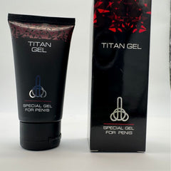 TITAN GEL - Special Gel for Penis (50ml) | Intimate Gel Lubricant for Penis Enlargement, Longer Sex, and Sexual Enhancement