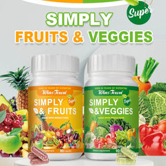 Simply Fruits and Veggies Capsules (2 bottles)
