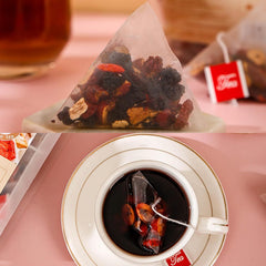 Ginseng Five Treasure Tea with Red Date, Goji Berries, Maca, Yellow Essence, and Mulberries (10g*25 teabags)