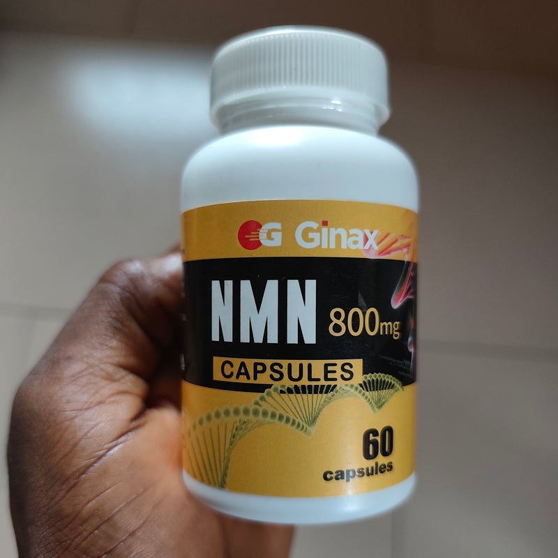 GINAX NMN (Nicotinamide Mononucleotide) Capsules with Quercetin and Trans-Resveratrol