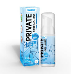Private Care Mousse for Men (60ml) | Antibacterial and Infection Treatment Mousse for Men