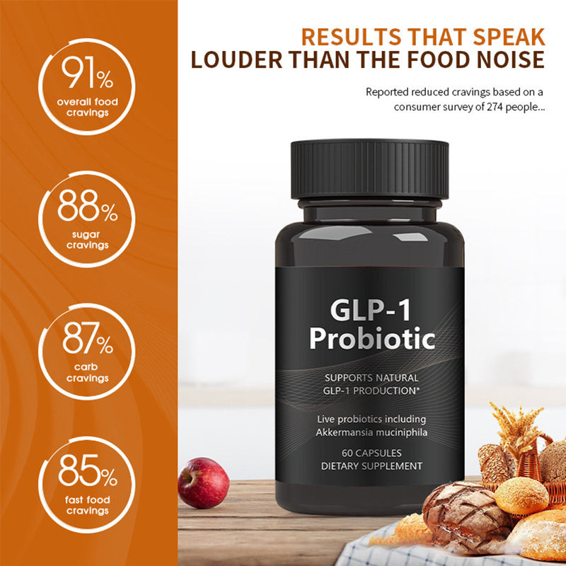 GLP-1 Probiotic Capsule | Dietary Supplement for Gut and Digestive Health