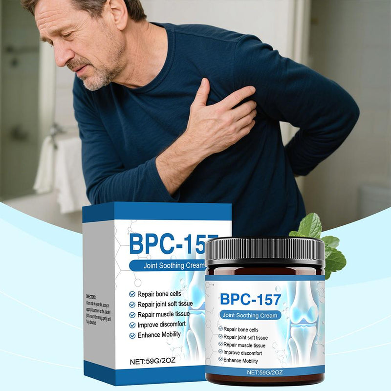 BPC-157 Joint Healing Cream (59 grams) | Topical Ointment for Joint Care, Osteoarthritis, Swollen Muscles, Joint Inflammation, and Joint Pain Relief