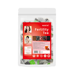 NAVETA Fertility Tea for Women with Flaxseed | Herbal Tea to Conception, Hormonal Balance, and Womb Care