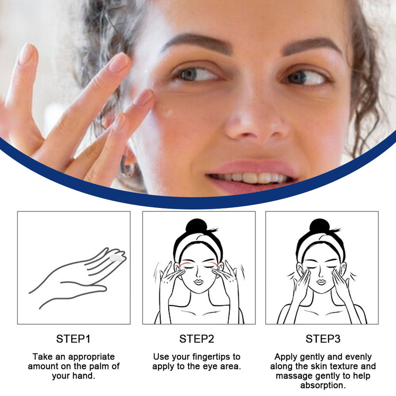 Under Eye Cream for Dark Circles | Topical Cream for Wrinkles, Eye Bags, and Dry Skin Around the Eyes