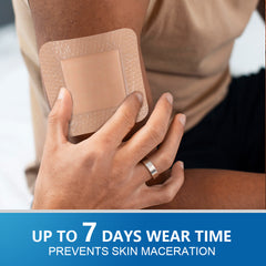 Silicone Gel Dressing (2 pieces/pack) | Waterproof and Breathable Band Aid for Wound Dressing