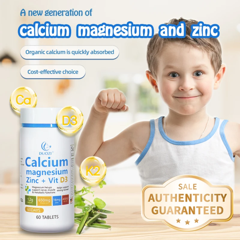 Calcium + Magnesium + Zinc + Vitamin D3 Tablet