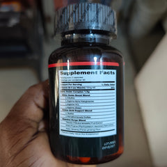 Nitric Oxide Booster Capsule with Amino Acid and Stamina Surge Blends (1500mg)