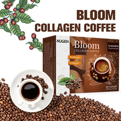NUGEN Bloom Collagen Coffee with Probiotics and Collagen