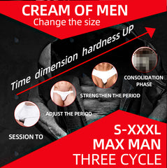 MAX MAN Penis Enlarging Cream (50g) | Topical Ointment for Bigger Dick, Longer Erection, and Sexual Excitement