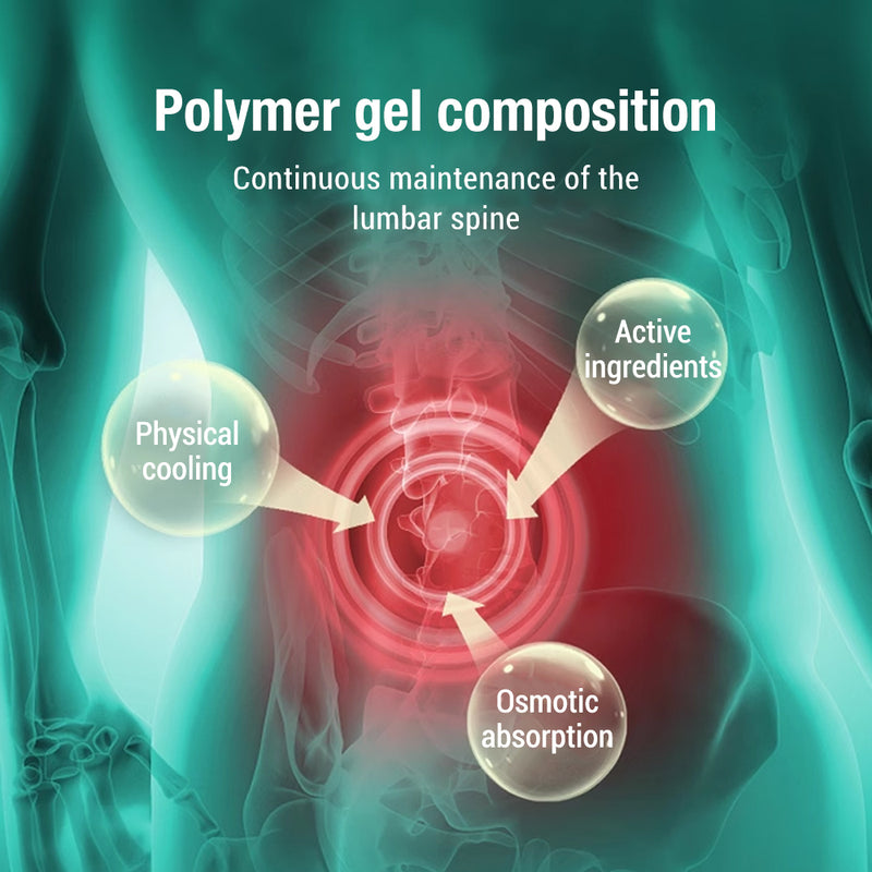 Lumbar Spine Cooling Gel (20 grams) | Topical Gel for Lumbar Strain, Soreness, Numbness and Pain