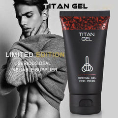 TITAN GEL - Special Gel for Penis (50ml) | Intimate Gel Lubricant for Penis Enlargement, Longer Sex, and Sexual Enhancement