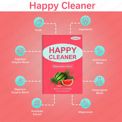 Happy Cleaner Electrolyte Drink (Watermelon flavor) | Electrolyte Drink for Hydration, Energy, and Mineral Replenishment