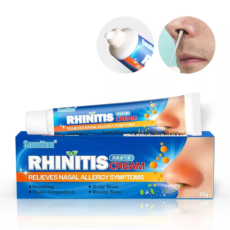 Rhinitis Cream | Topical Cream for Sneezing, Itching, Sinusitis and Nasal Congestion