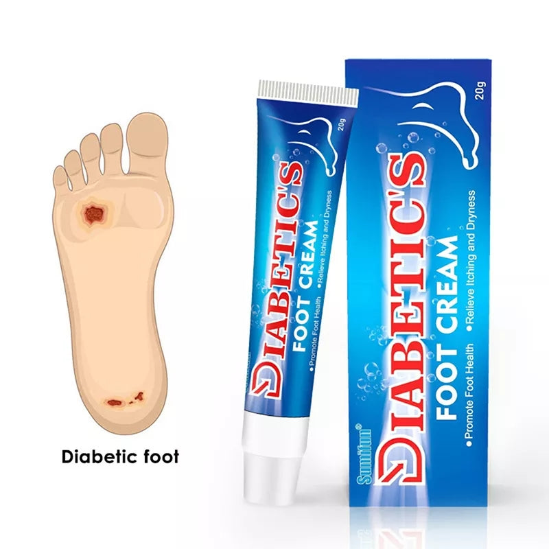 Diabetic's Foot Cream Herbal Cream for Dry, Itchy, Cracked, and