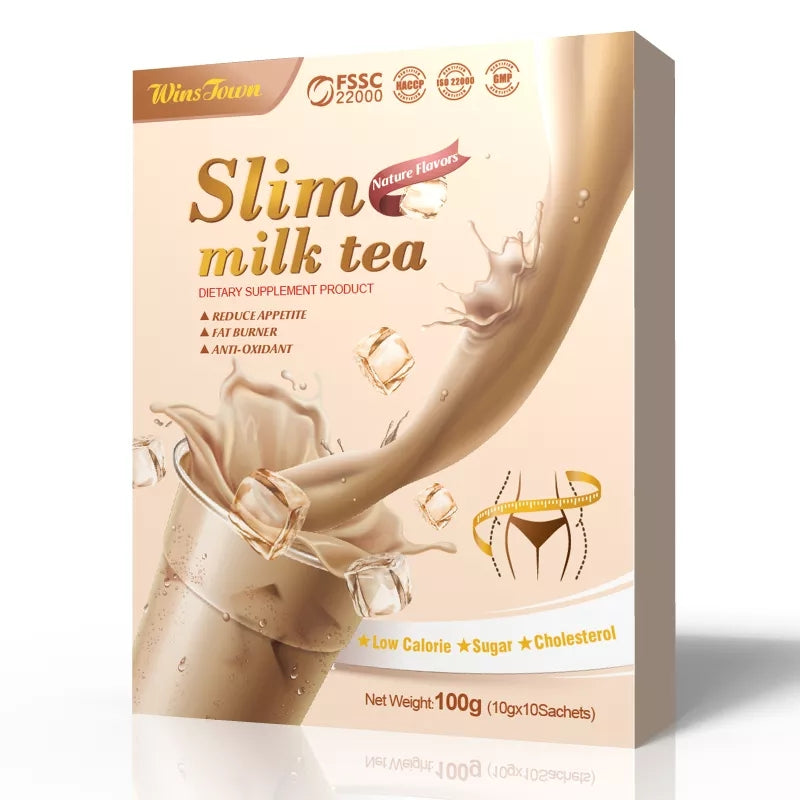 Slim Milk Tea (Nature Flavour) | Diet Shake for Weight Loss, Appetite Control and Meal Replacement