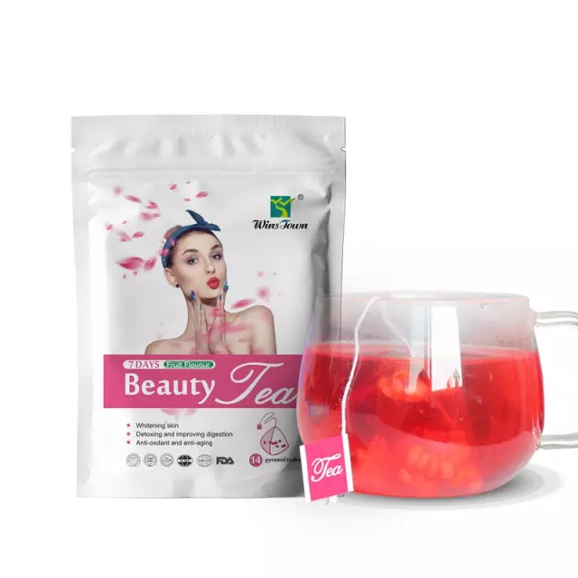 7 Days Beauty Tea with Collagen Anti Aging Detoxing and Skin