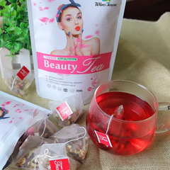 7 Days Beauty Tea with Collagen | Anti-Aging, Detoxing and Skin Whitening Tea
