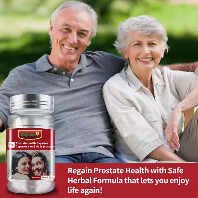 Prostate Health Capsule | Herbal Supplement for Enlarged Prostate, Frequent Urination, and Painful Urination