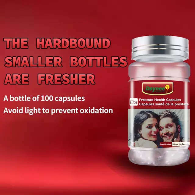 Prostate Health Capsule | Herbal Supplement for Enlarged Prostate, Fre ...