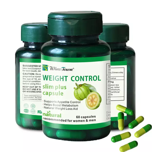 Weight Control Slim Plus Capsules, Dietary Supplement for Weight Loss