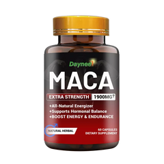 Maca Capsule for Men (1900MG) | Dietary Supplement for Man Power, Sexual Enhancement and Male Fertility