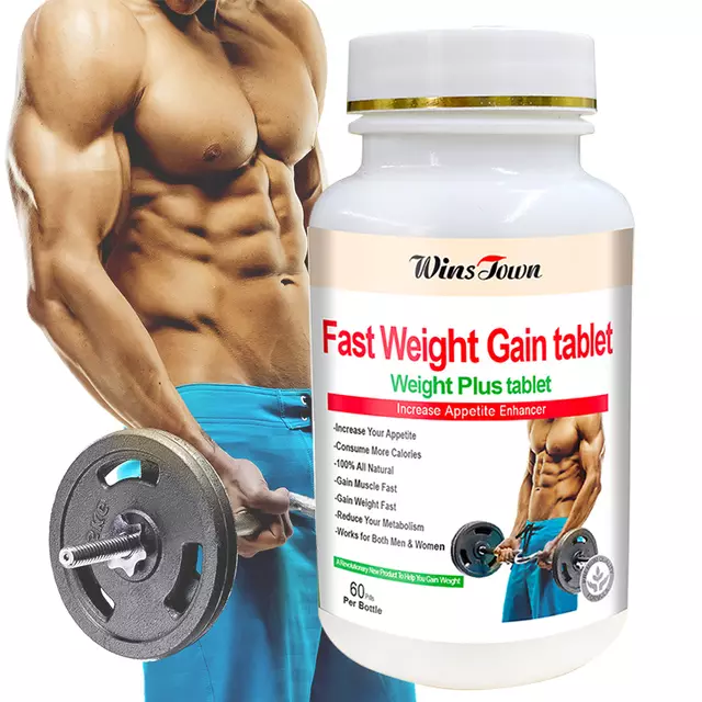 Fast Weight Gain Tablet with Pea Protein | Dietary Supplement for Weight Gain, Muscle Mass, and Increasing Appetite