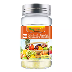 Multivitamin Capsules | Dietary Supplement with Vitamin A, B1, B2, C1 & E, and Minerals for Adults