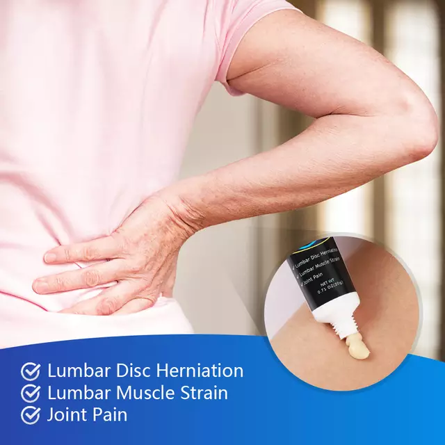 Lumbar Pain Relief Cream  For Lumbar Disc Herniation, Muscle