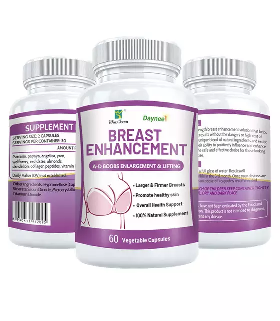 Breast Enhancement Capsule, Dietary Supplement for Boobs Lifting, Enl