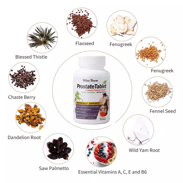Prostate Tablet with Saw Palmetto | Dietary Supplement for Prostate He ...