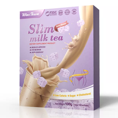Slim Milk Tea (Taro Flavour) | Diet Shake for Weight Loss, Appetite Control and Meal Replacement