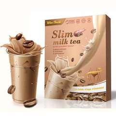 Slim Milk Tea (Coffee Flavour) | Diet Shake for Weight Loss, Appetite Control and Meal Replacement