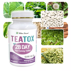 28 Day Flat Tummy Tablet | Dietary Supplement for Detoxification, Appetite Control, Metabolism, and Flat Tummy
