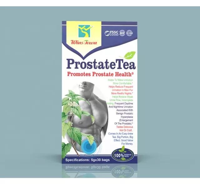 Prostate Tea (30 teabags) | Herbal Tea for Enlarged Prostate, Frequent Urination and Painful Urination