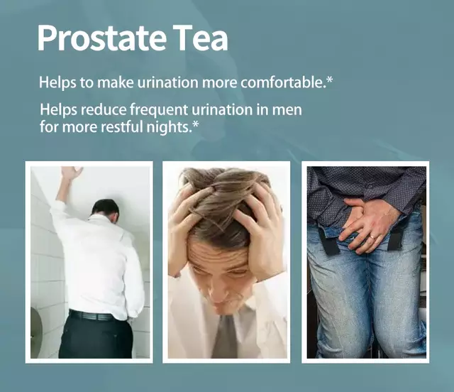 Prostate Tea (30 teabags) | Herbal Tea for Enlarged Prostate, Frequent Urination and Painful Urination