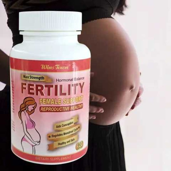 Female Fertility Tablet | Dietary Supplement for Conception, Hormonal Balance, and Regulating Menstrual Cycle