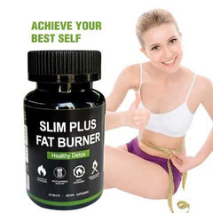 Slim Plus Fat Burner Tablet | Herbal Supplement for Weight Loss, Fat Burning and Appetite Control