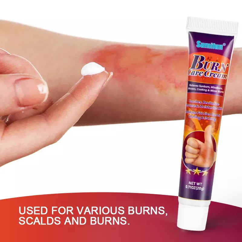 Burn Care Cream | Herbal Cream for Burns, Scalds and Blisters | Ginax Store Best burn cream