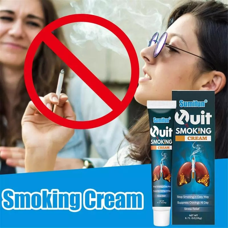 Quit Smoking Cream | Herbal Cream to Suppress Smoking Urge and Relief Stress