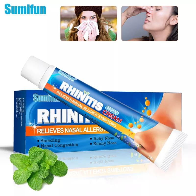 Rhinitis Cream | Topical Cream for Sneezing, Itchy Nose, Sinusitis, an ...