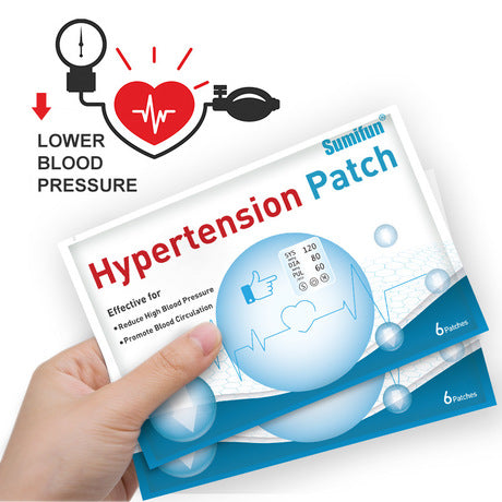 Hypertension Patch (6 patches) | Medicated Patch for High Blood Pressure