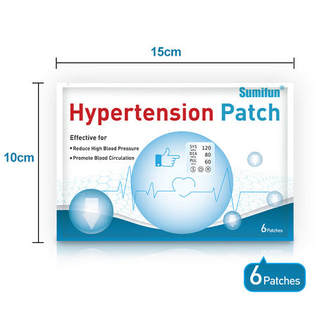 Hypertension Patch (6 patches) | Medicated Patch for High Blood Pressure