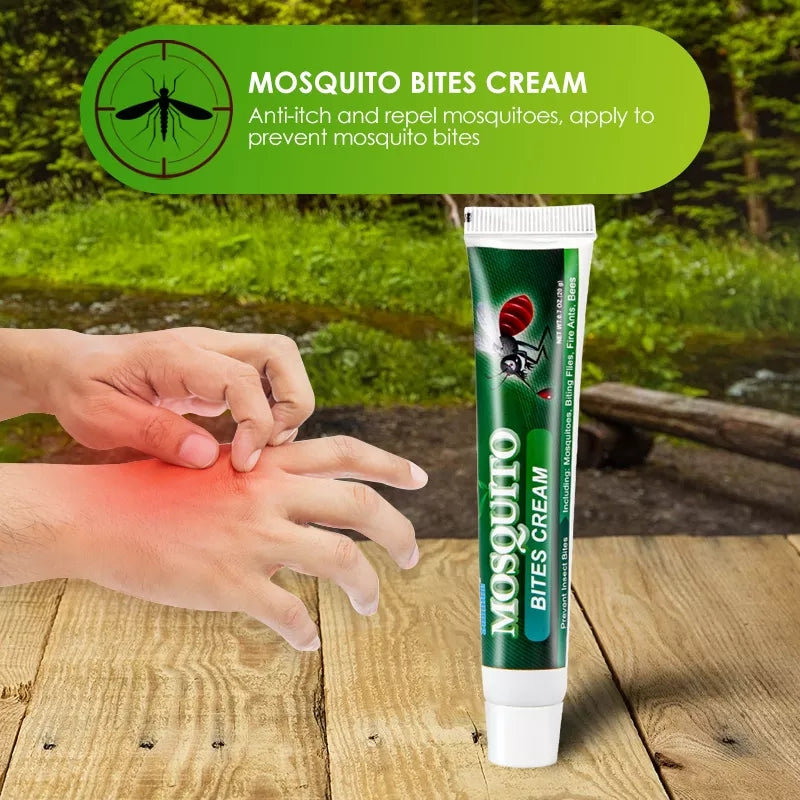 Mosquito Bites and Repellent Cream