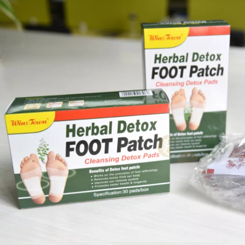 Herbal Detox Foot Patch (30 patches per pack) | Cleansing Detox Pads