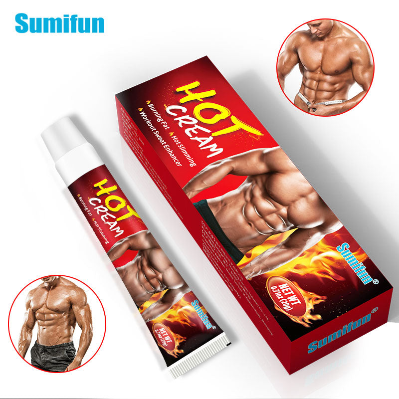 Hot Slimming Cream | Herbal Cream for Burning Fat, Slimming Down and Sweating More